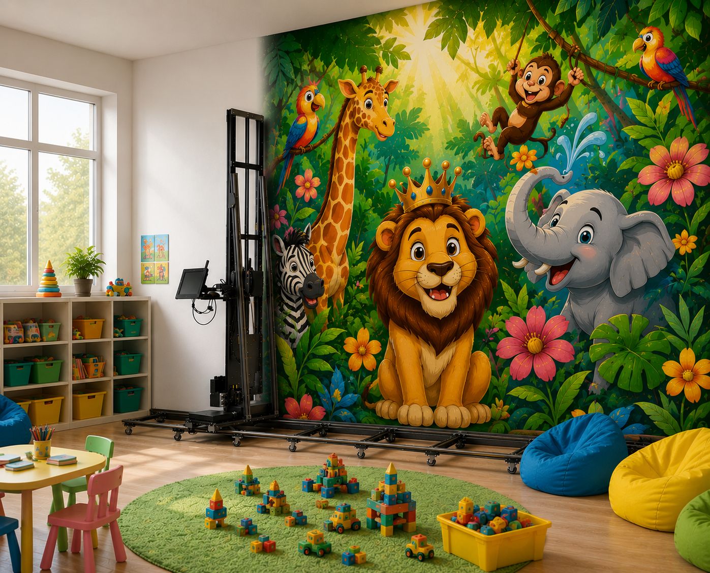 Kids room side